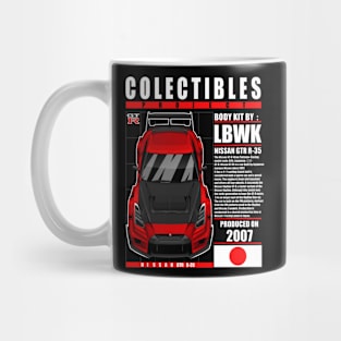 JDM LBWK NISSAN GTR R-35 RED Mug